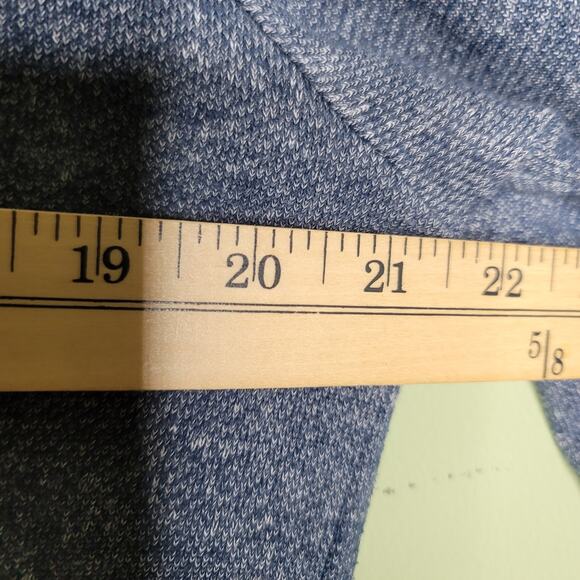 Tommy Bahama Sweater Medium Blue Fleece Sweatshirt Pullover Round Crew Neck - Picture 6 of 6